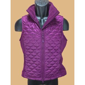 L.L. Bean Womens Quilted Plum Vest Jacket XS